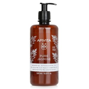 APIVITA - 含精油的純茉莉花沐浴露 - 環保裝 500ml/16.9oz