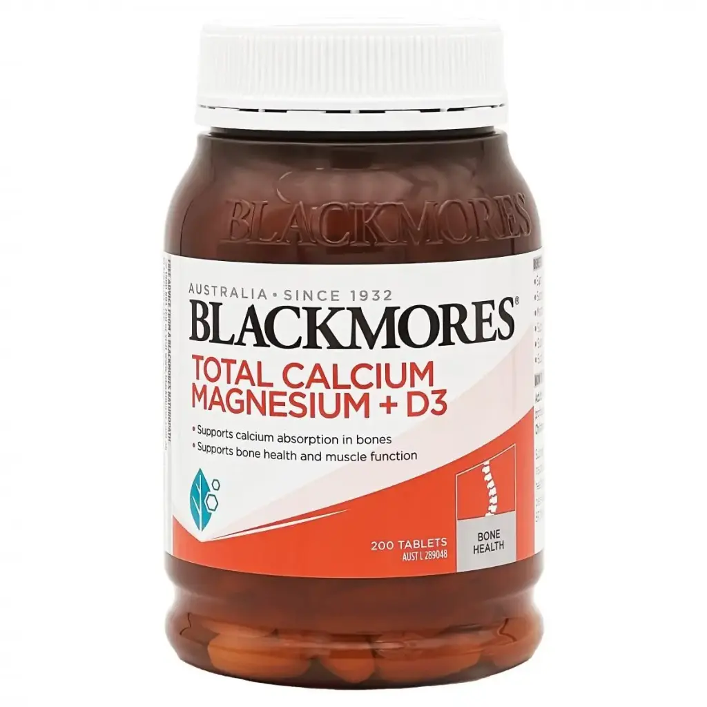 BLACKMORES - 澳洲活性鈣片D3+鎂配方 200粒