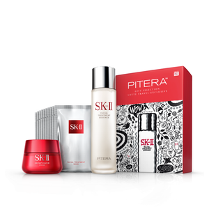 SK-II - 禮品精選三件套 (護膚精華250ml + SKINPOWER面霜50ml + 面膜10片)