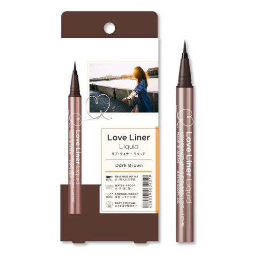 Love Liner - MSH Love Liner 防水極細眼線液筆0.55ml #深啡