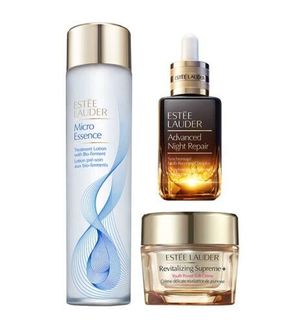 Estee Lauder - 雅詩蘭黛 原生液+精華+面霜三件套 賦活修護滋潤套裝