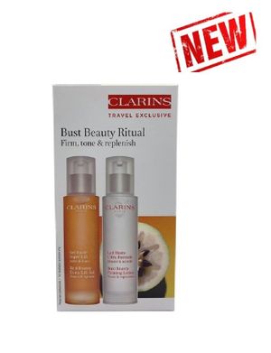 CLARINS - 嬌韻詩 豐胸護理套組(新款) 挺胸緊緻乳霜50ml+健胸提升啫喱 50ml (3380810308907)