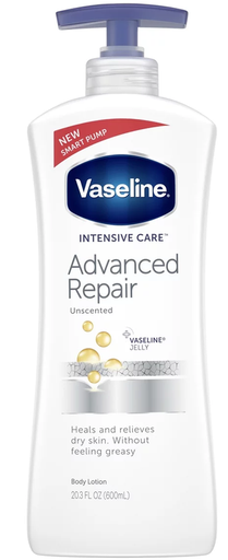 Vaseline - 凡士林 專業修護乳液（無香）600ml (白)