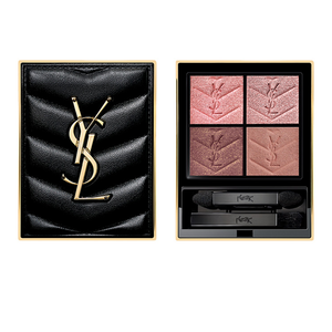 Yves Saint Laurent (YSL) - 聖羅蘭 高訂皮革四色眼影盒 炫酷棕色 #400 Babylone Roses 4g