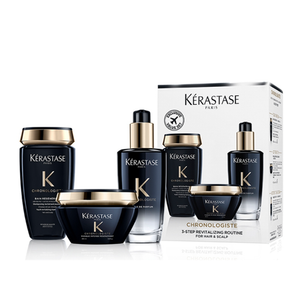 KÉRASTASE - Chronologiste 逆時光至臻修護套裝 - 全效修復 (洗髮水 + 髮膜 + 精華)