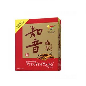 維特健靈 - 加強配方知音蟲草菌絲體膠囊 60 粒  增強免疫力 改善鼻敏 60粒