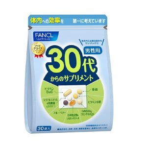 FANCL - 30代男性綜合營養維他命補充丸 (30小包 新版)
