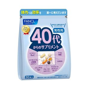 FANCL - 40代男性綜合營養維他命補充丸(30小包 新版)