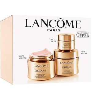 LANCOME - 蘭蔻 菁純尊尚新生護膚組合（輕盈乳霜+滋潤乳霜+菁純眼霜）