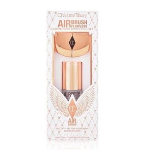 Charlotte Tilbury - 夏洛特 柔焦亮顏蜜粉套裝（輕盈無暇蜜粉fair 8g＋持妝噴霧34ml）