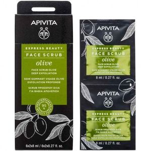 APIVITA - 橄欖深層去角質磨砂面膜 12x8ml