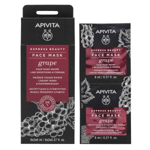 APIVITA - 葡萄抗皺緊膚面膜 6x2x8ml