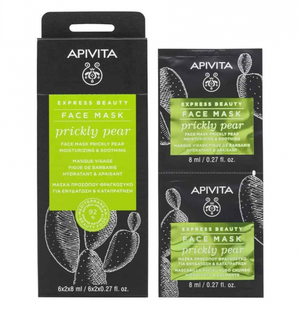 APIVITA 仙人掌鎖水滋潤面膜 6x2x8ml