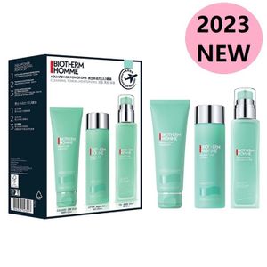 碧兒泉 - 新版 男士活泉潔面者喱125ml + 活泉保濕機能水200ml + 活泉強效中性保濕露 75ml