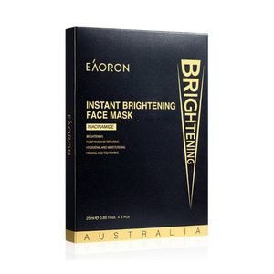 EAORON - 澳洲 EAORON 光速美白黑面膜5片 （新舊版本隨機發）
