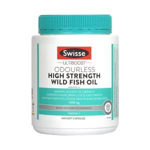 Swisse - Ultiboost 無腥味高濃度野生魚油 1500mg 400粒