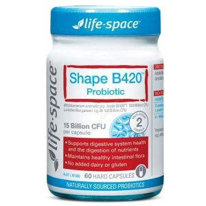 life-space - B420 塑身益生菌 60粒   保質期 20256.4-2026.11