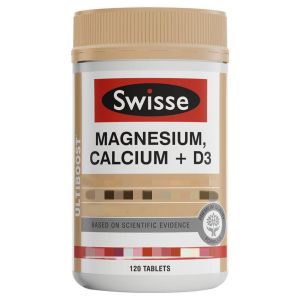 Swisse - Ultiboost 鎂鈣+維生素D3營養片120片