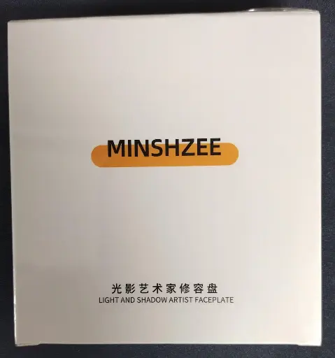 MINSHZEE - 高光修容盤 提亮 鼻影 高光盤 閃粉 修容 臉部提亮(01#/巧克力拿鐵)