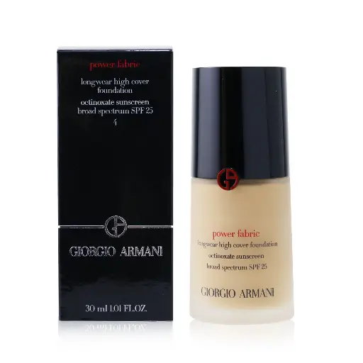 GIORGIO ARMANI - 亞曼尼 Power Fabric持久零瑕粉底液SPF 25 #4 30ml